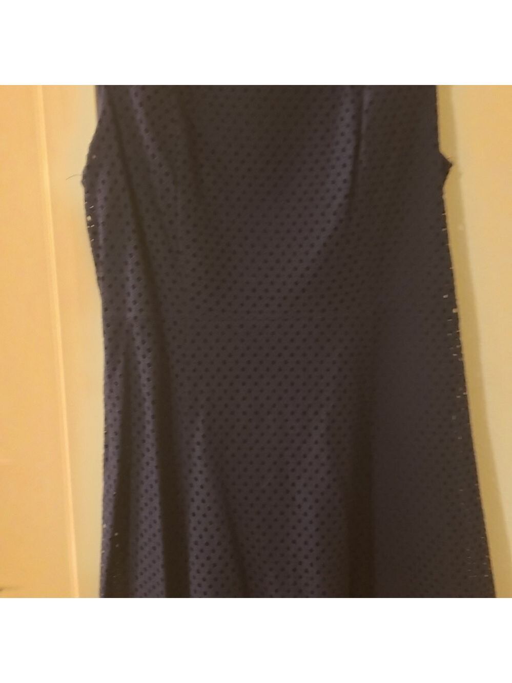 Navy Blue Lace Dress Large